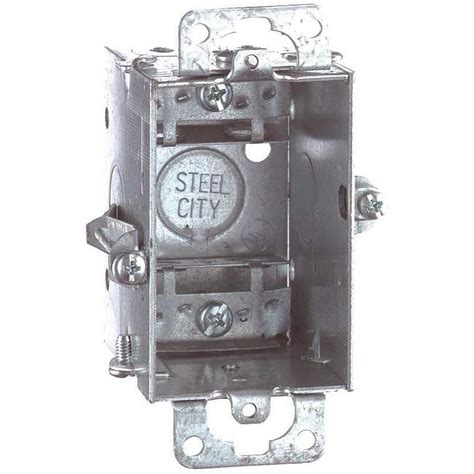 steel city gangable switch box|Switch Box, Gangable, 1.